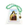 Terço com novena das rosas de Santa Terezinha - verde