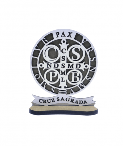 mm001 - Medalhão de Mesa São Bento ( P )