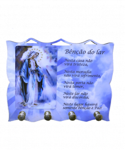 Pt007 - Porta Chaves 3D (Nossa Senhora das Graças)