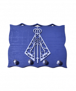 Pt012 - Porta Chaves MDF (Aparecida)